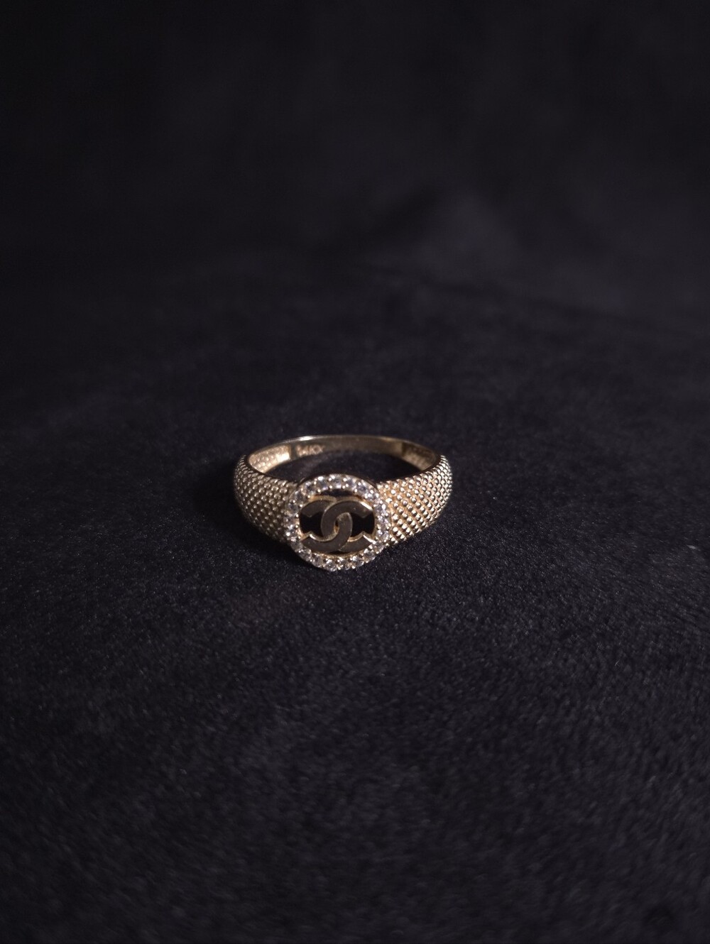 Coco Chanel- 14k Gold Ring - Size 7 - New